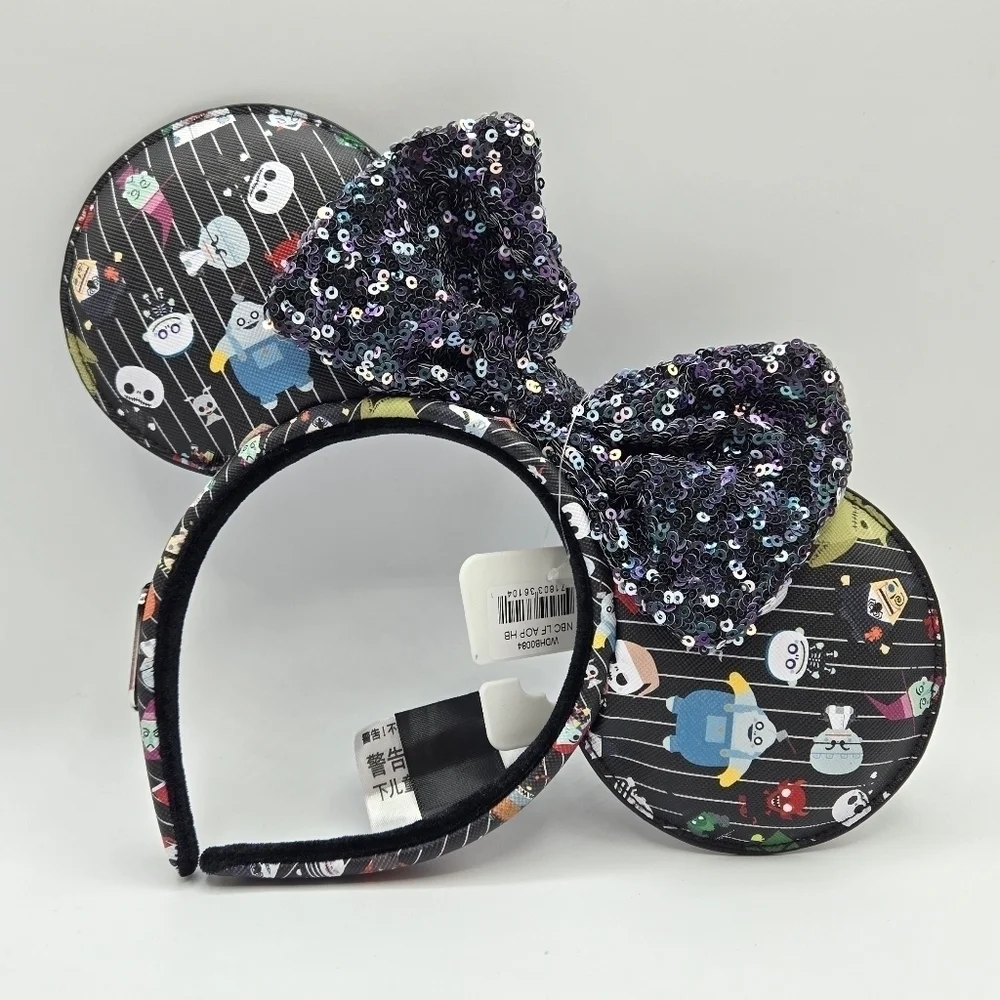 Loungefly Nightmare before Christmas  Disney Minnie Mouse ears Headband